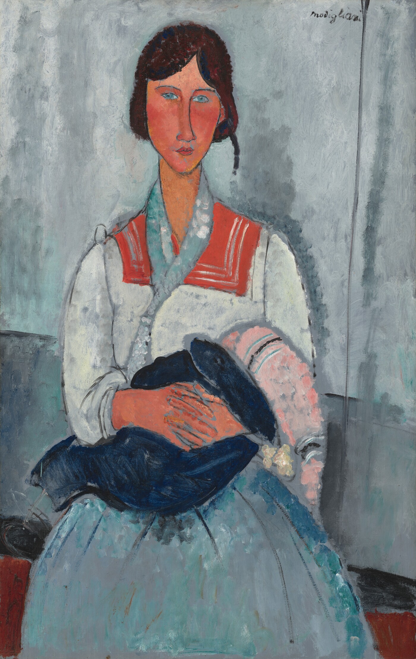 Amedeo Modigliani’s Gypsy Woman with Baby